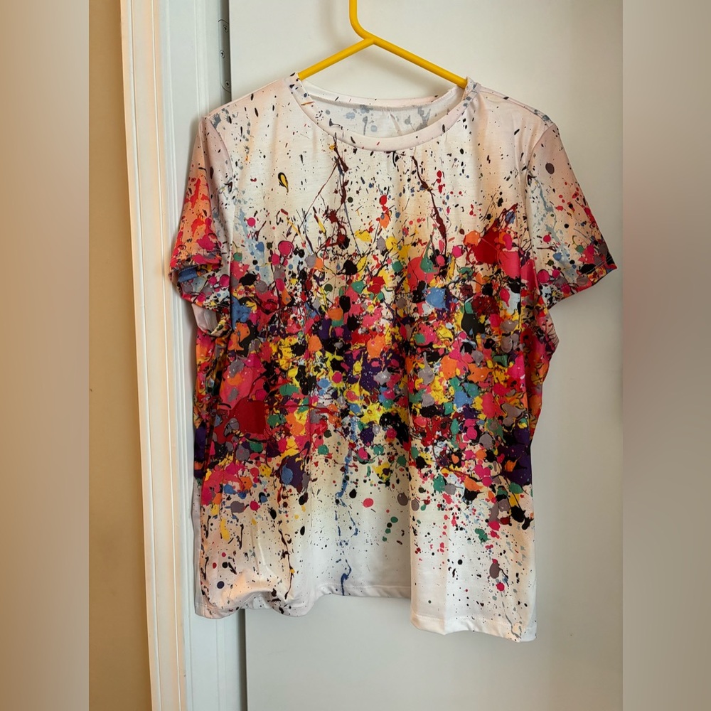 Lightweight colorful top
